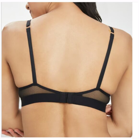 NWT Lively Demi Wireless Push-Up Bra 36D Black - Picture 3 of 4